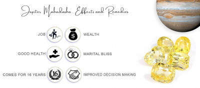 Jupiter Mahadasha Effects and Remedies: 
