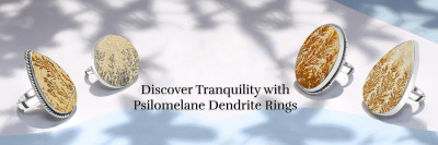 Psilomelane Dendrite Rings: 