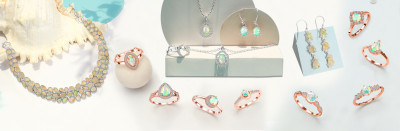 Opal Jewelry: A Dazzling Display of Color and Light: 
