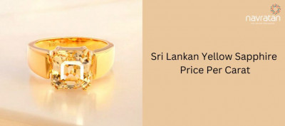 Sri Lankan Yellow Sapphire Price Per Carat: Know the Value: 