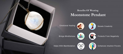 Benefits Of Wearing Moonstone Pendant: 