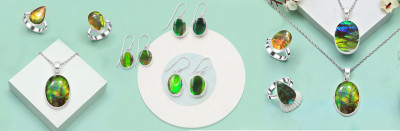 Ammolite Jewelry: A Dazzling Gemstone Millions of Years in the Making: 