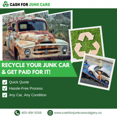 Car Recycling Calgary | Cash For Junk Cars Calgary: 