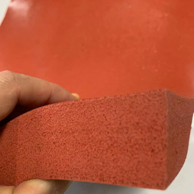 High-temperature silicone foam: 