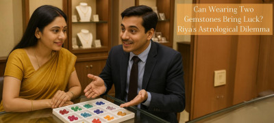 Can Wearing Two Gemstones Bring Luck? Riya's Astrological Dilemma: 