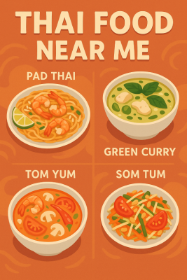 Explore Authentic Thai Food Near Me – A Flavorful Local Guide: 