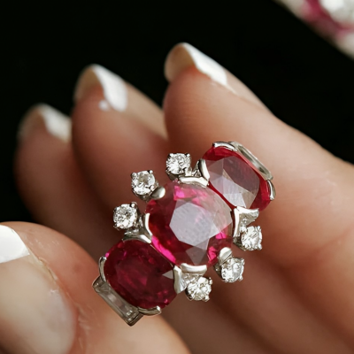 Gemstones in Celebrity Engagement Rings Over Decades: 