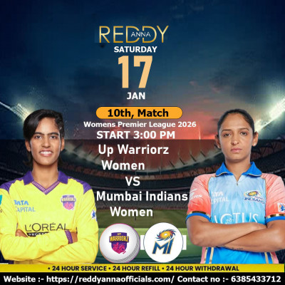 Reddy Anna Book – WPL 2026 Live Match Updates: 