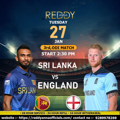 Reddyannaofficial – Sri Lanka vs England 3rd ODI Live Commentary: 
