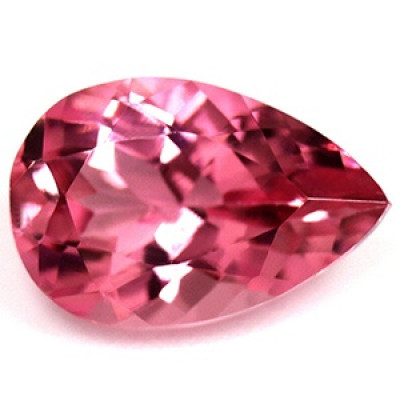October Gemstone – 1.68 Cts Pink Tourmaline Pear, AAAA Quality: 