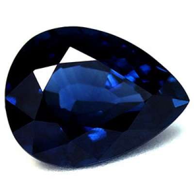 Exclusive Blue Sapphire AAAA Quality Pear Shape Certified Stone Shop Today: 