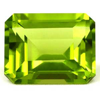 Buy 4.50 cts Emerald Cut Peridot AAA Quality Peridot gemstone: 