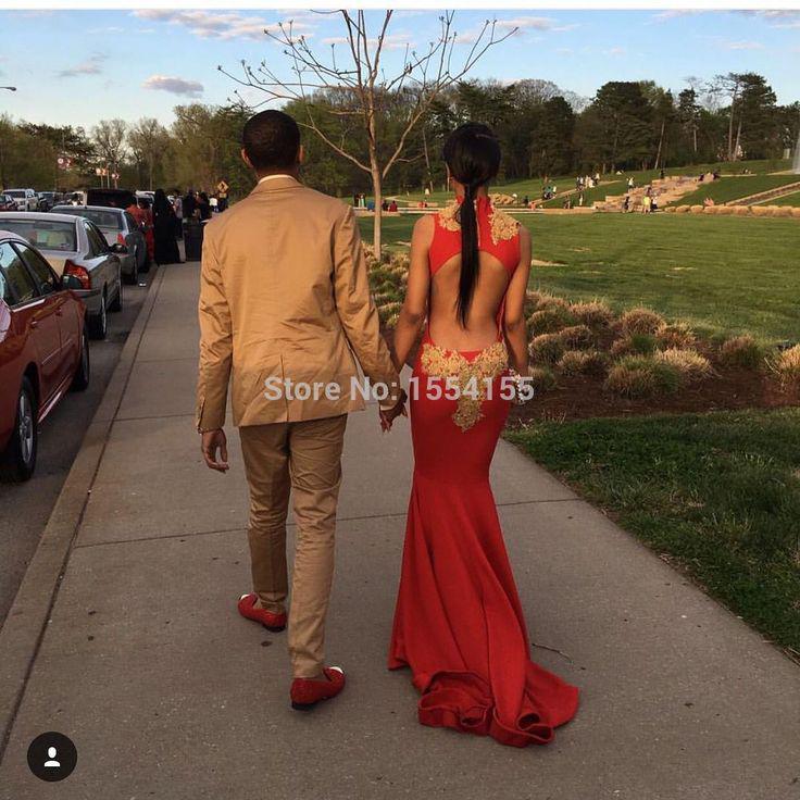 sirena roja vestidos de fiesta largos 2016