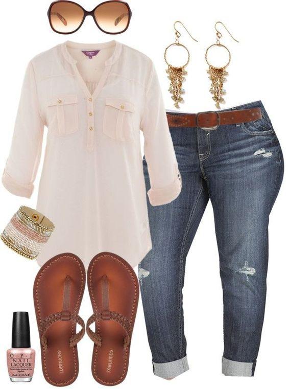 Plus Size Fashion: Polyvore Plus Size Style For Office/Work: Plus size outfit,  Polyvore Outfits 2019  
