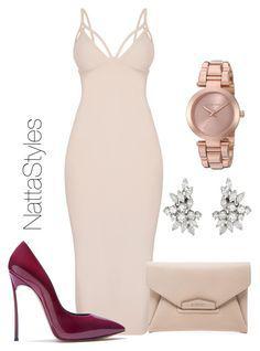 Rosa M - bata, hombro: Vestido de fiesta de Polyvore  