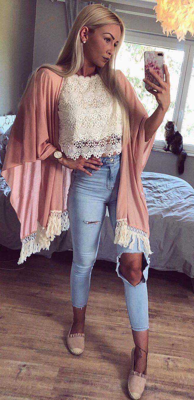cardigan beige #verano #outfits #2019: trajes de verano  