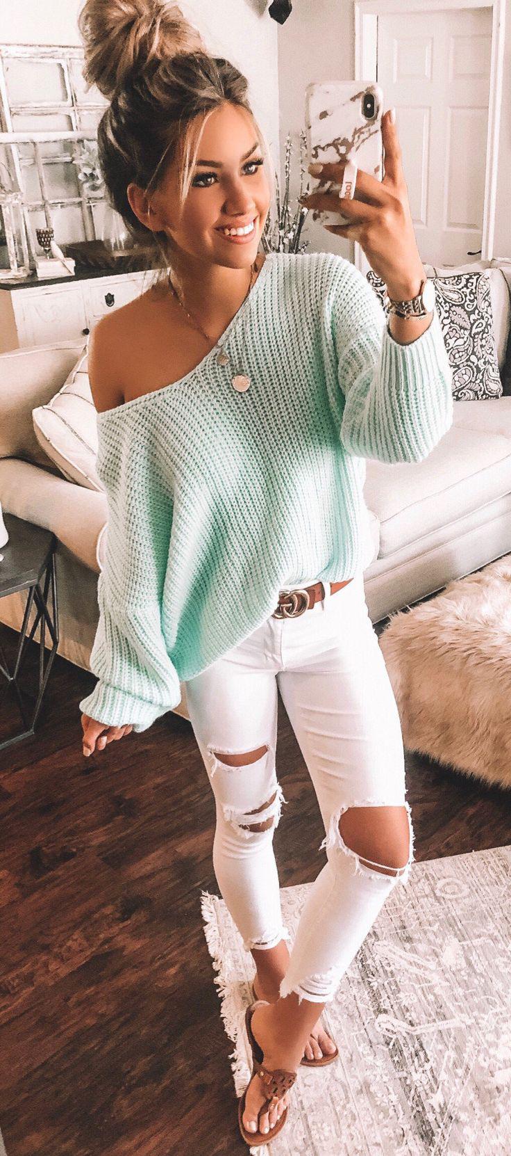 sudadera verde estilo #verano #outfits: trajes de verano,  instamoda  