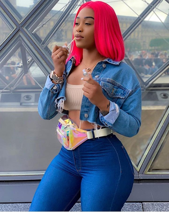Chica negra Pelo largo, Diamond Platnumz: Atuendo De Vaqueros,  Pelo largo  