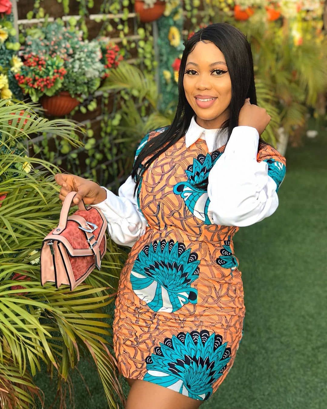 Últimos estilos de Ankara 2020, estampados de cera africana, vestido africano: vestidos africanos,  Corbata de moño,  Atuendos Ankara  