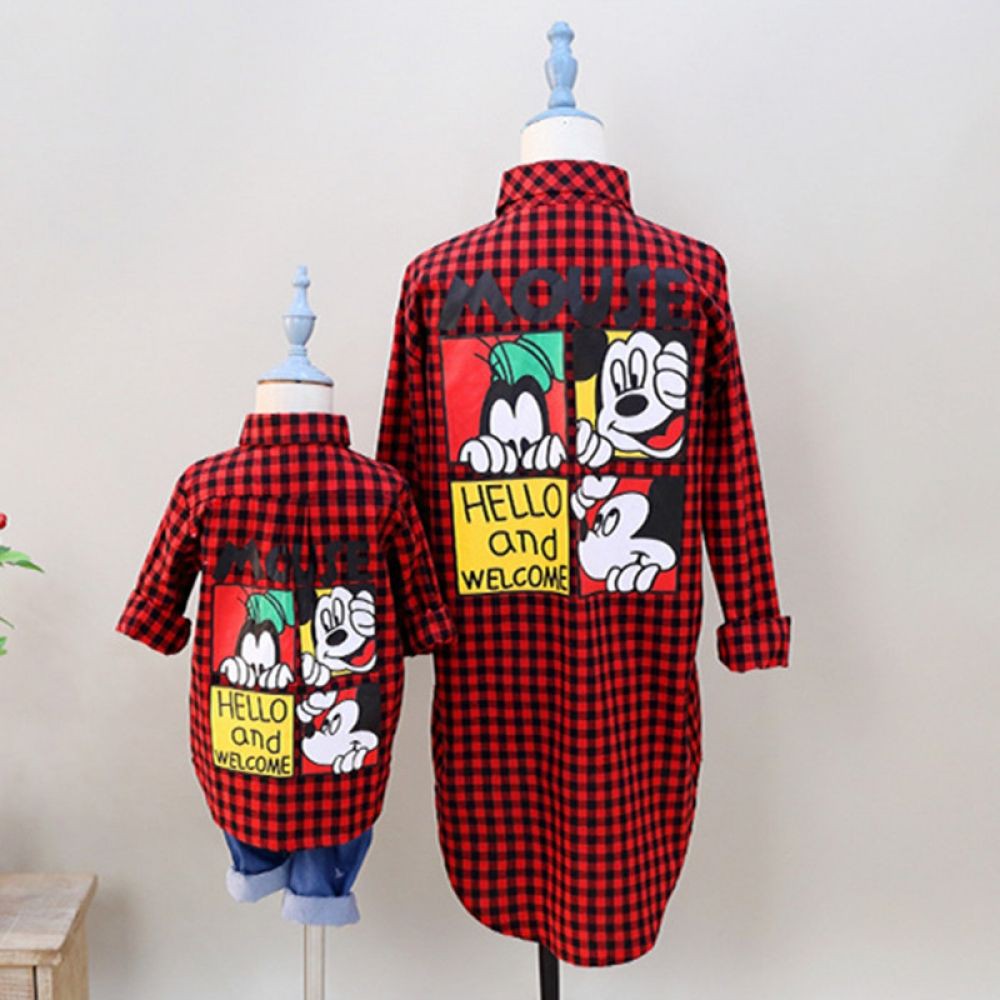 Trajes de mickey a juego de mamá e hijo: Trajes a juego,  Mickey Mouse,  Trajes de pareja a juego  