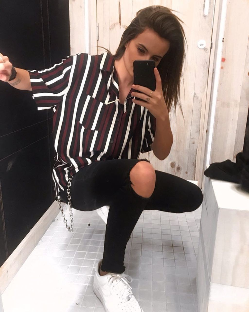 Sporty Tomboy Trajes Niñas: moda grunge,  Traje de marimacho  
