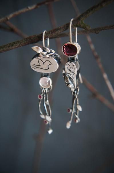 Lindas ideas de aretes asimétricos, joyería para perforaciones en el cuerpo: Pendientes  