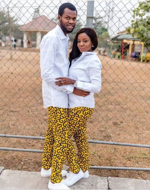 Estilos de Ankara para antes de la boda: Vestido de novia,  vestidos africanos,  trajes de pareja,  Fotografía de boda  