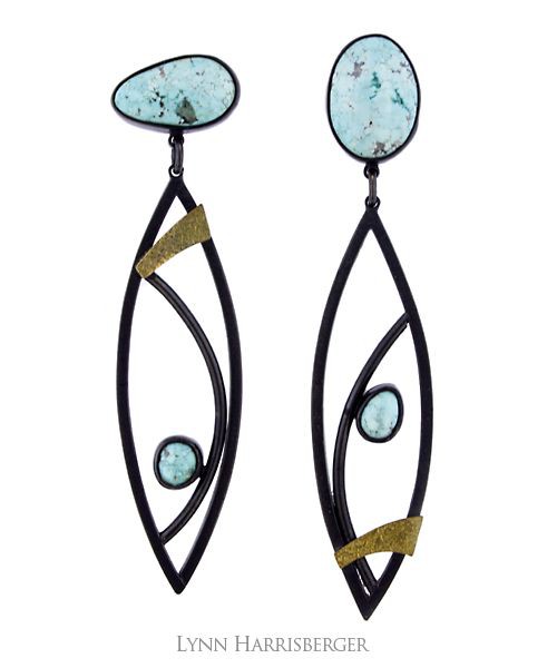 Ideas de aretes asimétricos de plata esterlina, joyas de arte,: Pendientes  