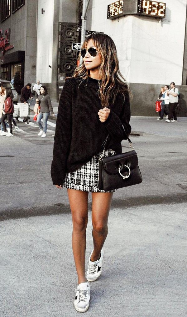 Outfits with golden goose sneakers