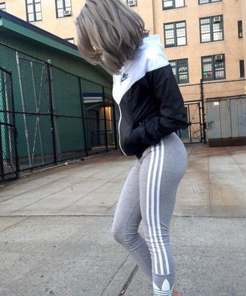 Conjunto mallas adidas gris, Adidas Superstar: adidas superestrella,  Trajes De Legging  