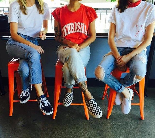 Atuendos Vans a cuadros, Vans Checkerboard Slip-On: trajes de furgonetas  