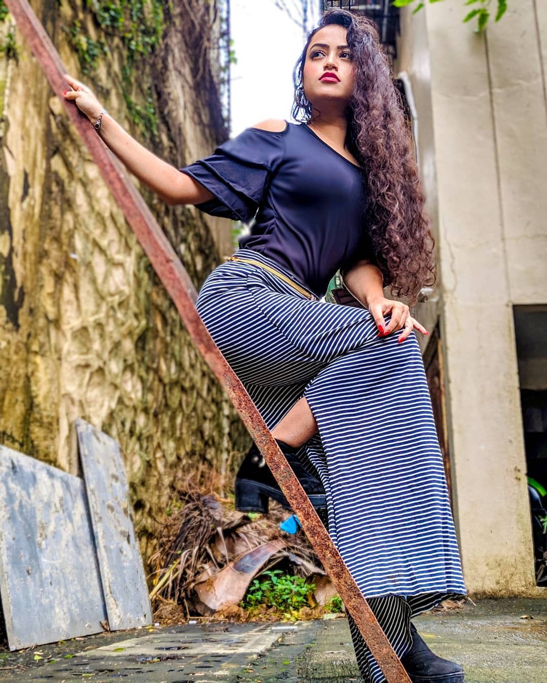 Estilos exóticos para la modelo Farhina Parvez Jarimari: Sesión de fotos,  Farhina Parvez Jarimari,  farinha parvez  