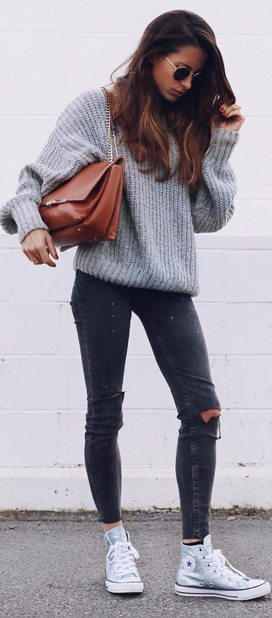 Outfit street style mujer, street fashion, casual wear: Atuendo De Vaqueros,  Traje negro,  Estilo callejero  