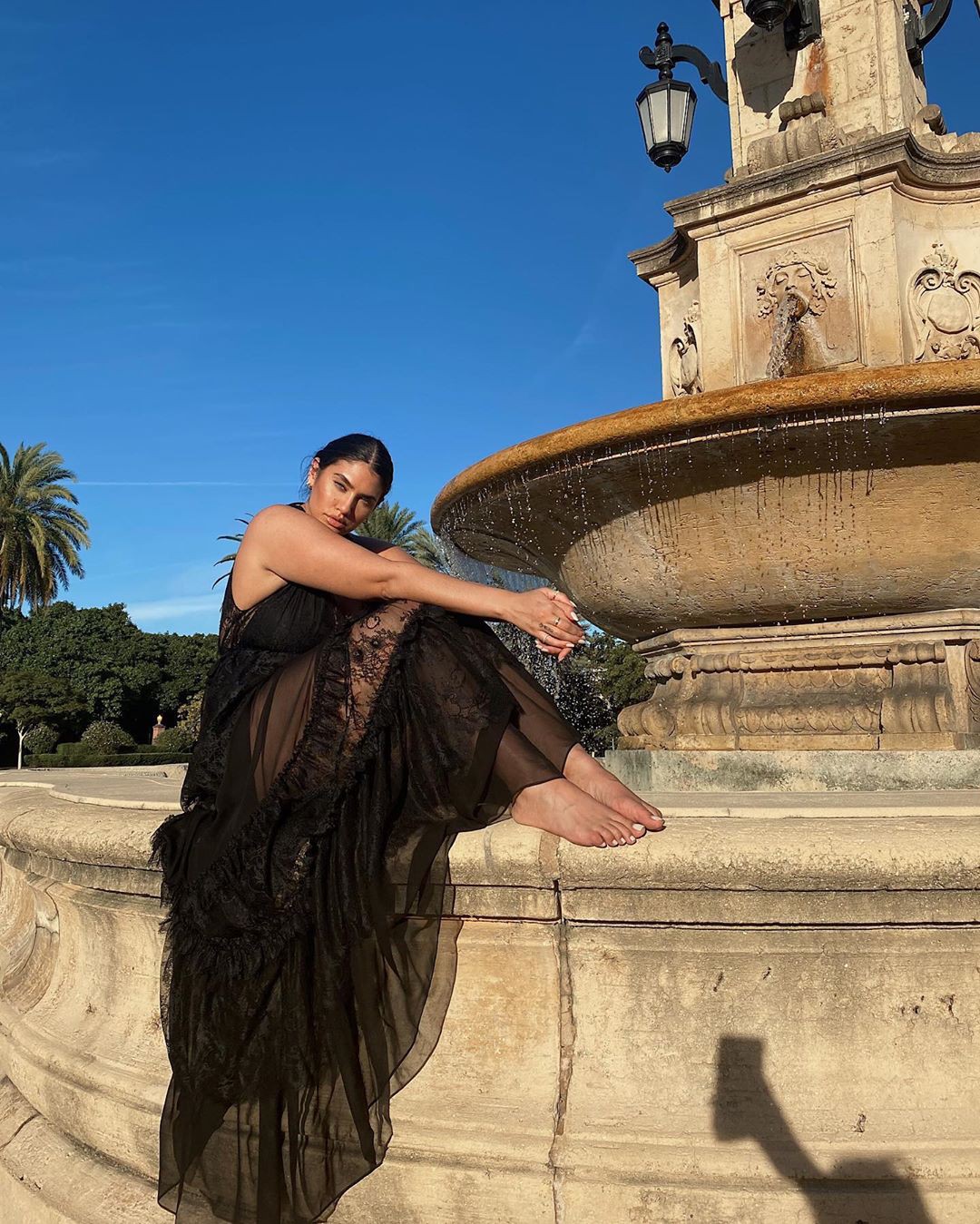 Vestido de Latecia Thomas, atuendo de color, debes probar, fotos de chicas lindas, ideas de moda.