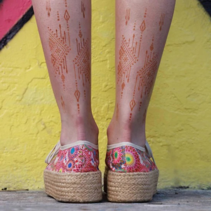 Ruma DIY Henna Tattoo Stencil