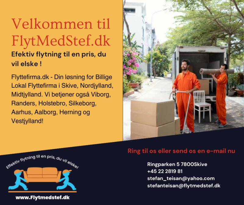 🚚 Flyttefirma.dk - Din pålidelige flytteløsning! 🌟