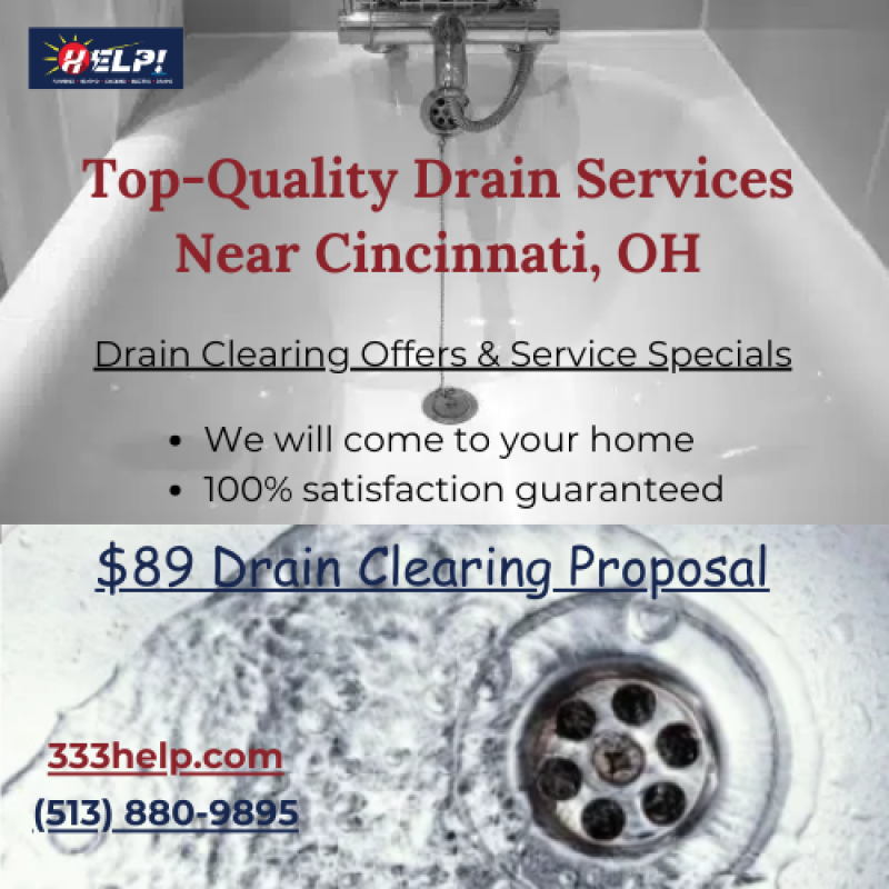 Do You Need Cincinnati Drain Clearing? Obtain Quick Service Right Now!
