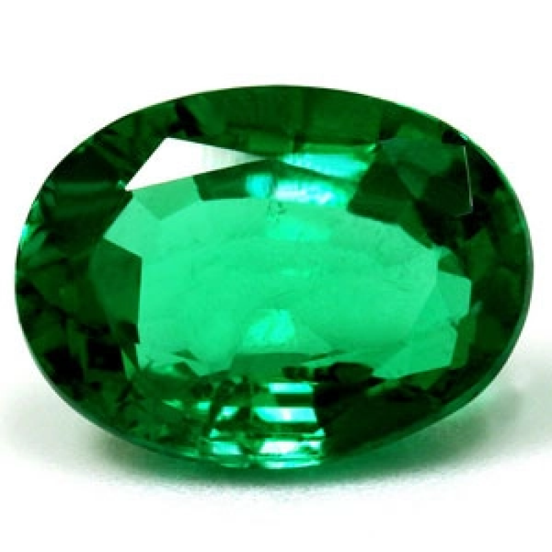 GIA Certified AAAA Quality 2.23 Carat Oval Emerald Gemstone
