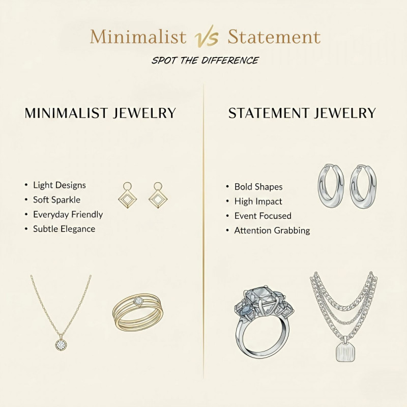 Minimalist vs Statement: Choose Gemstone Jewelry Based on Your Personality