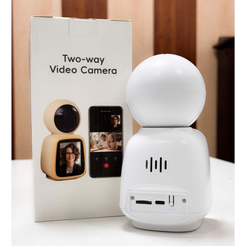 Smart 360° Video Call Camera with Display | VCamGuard3300